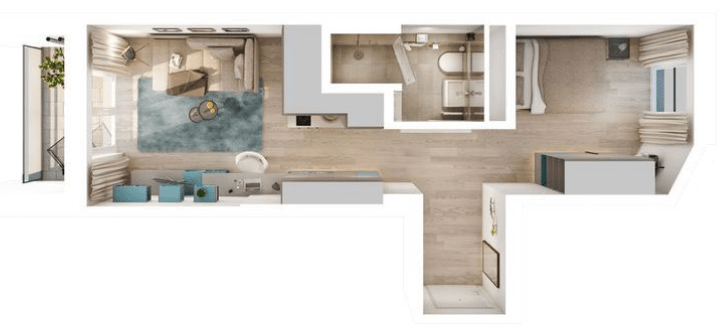 Studio Art Frankfurt Grundriss